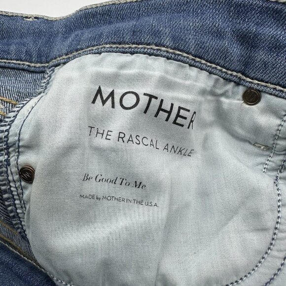 Mother Denim Women’s Rascal Ankle Be Good To Me Designer Jeans W28-30.25/L27.75 - Picture 7 of 15